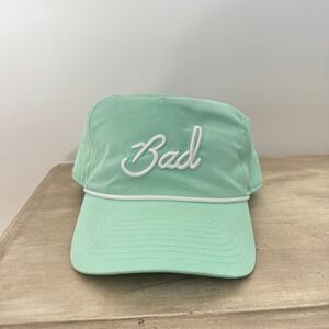 Bad Birdie Snap Back Mint Green Rope Golf Hat